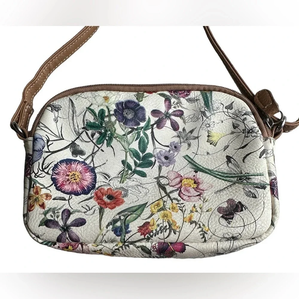 Multi Sac Floral Mini Crossbody Purse Bag Fairycore Casual Boho Spring